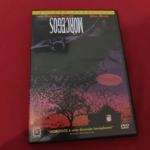 DVD Terror: Morcegos com Lou Diamond Philips (Original)