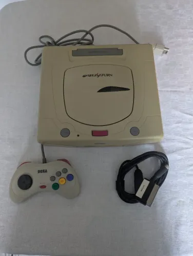 Sega Saturn com Fenrir ODE (Todos os jogos disponíveis) 