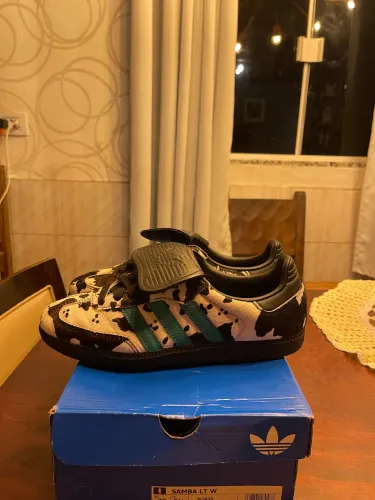 Tênis adidas samba lt animal print