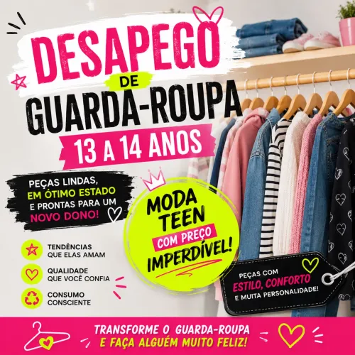 Roupas - Tudo por 320,00 ou peças individuais
