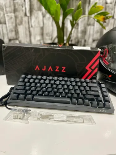 (NOVO) AJAZZ AK820 75% - Hot Swap Switch Red