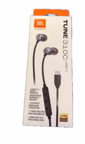 Fone tune 310 Jbl preto novo original 