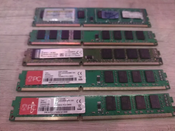 Memória ram ddr3 2/4/8 gb