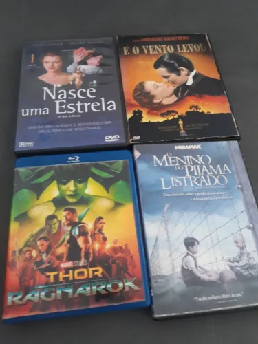 4 DVD filmes
