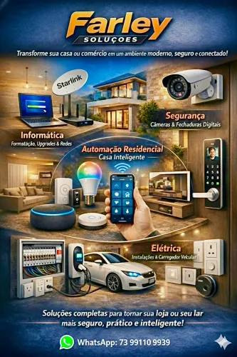 Soluções em Informática, elétrica, informática, redes.