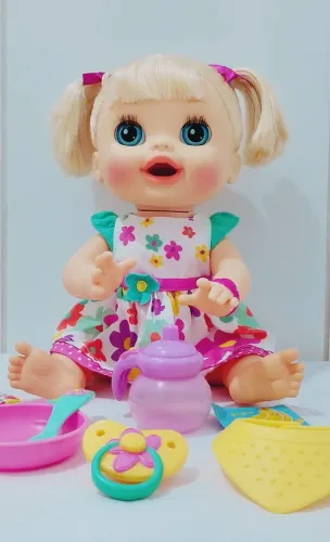 Baby Alive comer e brincar 