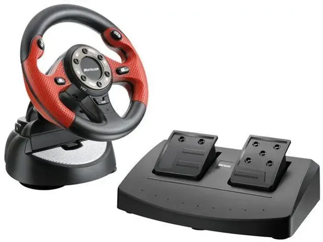 Controle-volante com acelerador de Play2