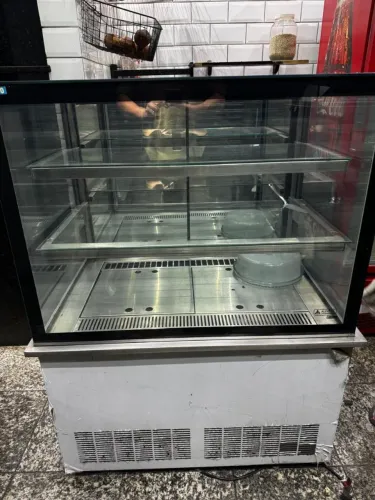 Balcão vitrina estufa alto luxo Alfatec super novo