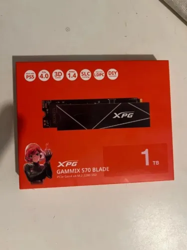 SSD ADATA XPG, 1TB, S70 Blade, M2, NVME, NOVO LACRADO