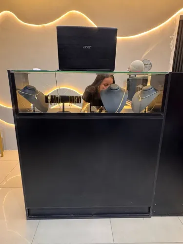 Balcão de atendimento vitrine