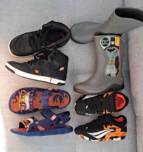 Chuteira, Tenis, Bota ou Sandália