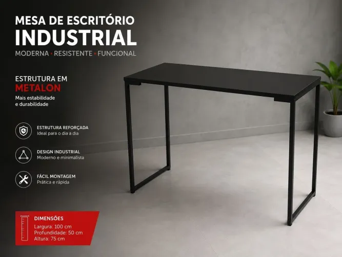 MESA DE ESCRITÓRIO SEMINOVAS 