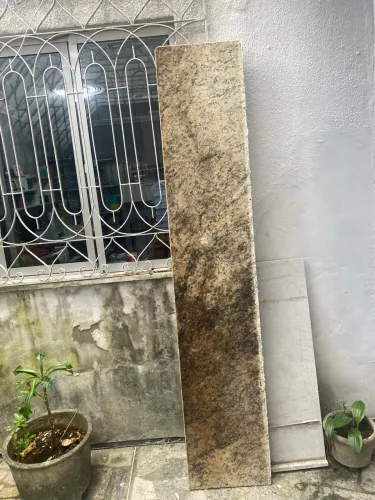 Balcão de granito 0,40x2,10