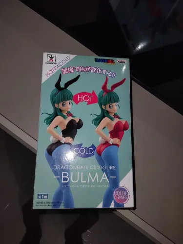 Dragon ball figure bulma cold hot original