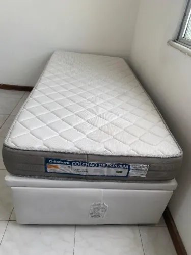 Colchão + Cama-baú Ortobom Sommier