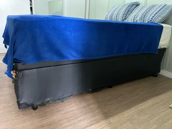 Cama baú casal