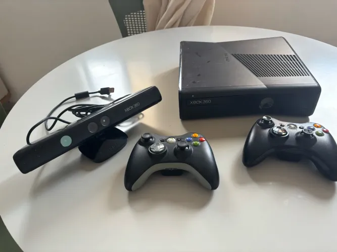 Xbox 360 desbloqueado + kinect + jogos