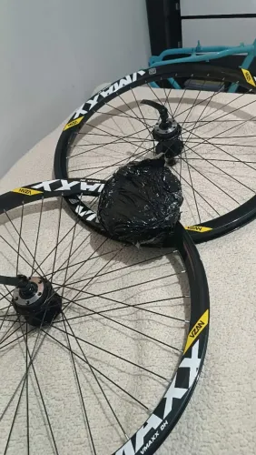 Roda de bike aro 26 nova com freio a disco