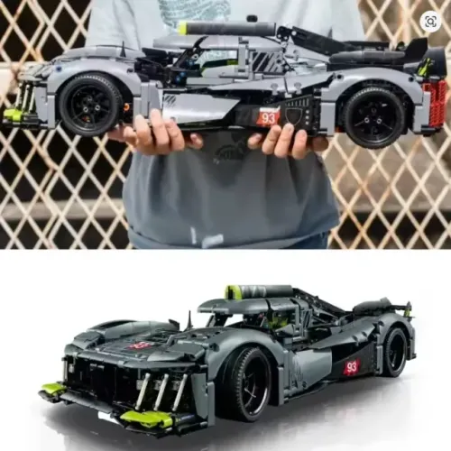 BLOCO Lego importado PEUGEOT 9X8 24H de LeMans em Scala 1:10 - NOVA