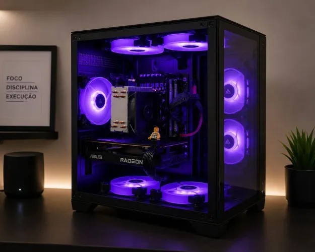 PC GAMER RX 7600 RODA MUITA COISA