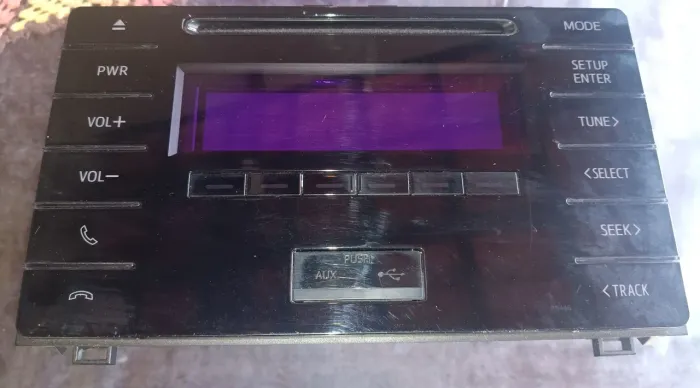 Rádio Original Toyota Corolla 2017/2018/2019 Pioneer - 86120-02L00