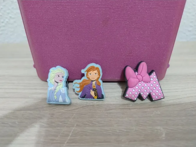 Lote 3 Jibbitz Crocs originais