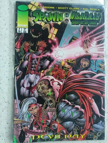 ALÔ ALÔ COLECIONADOR SPAWN WILDCATS Image #2 SÉRIE LIMILIMITADA EXCELENTE ESTADO