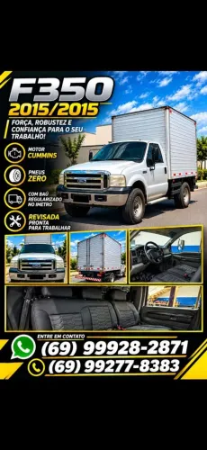 Ford F-350 3.9 Cummins Turbo Diesel Mec. 2015