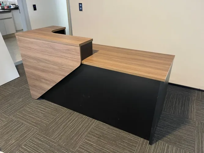 BALCÃO DE ATENDIMENTO RECEPÇÃO ESCRITORIO LOJA IKONOFFICE 