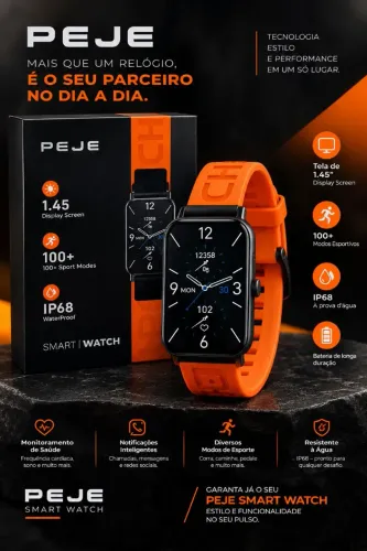 Relógio esportivo para seu dia a dia 
