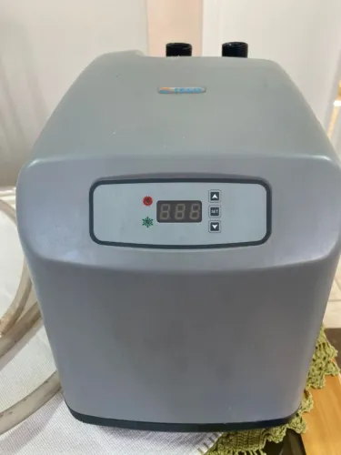 Vendo climatizador de agua pra aquario grande Chiller Teco Trzo 