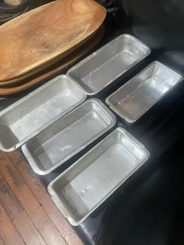 Formas de bolo- 5 peças.