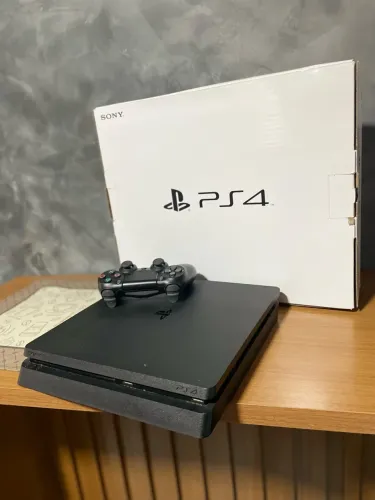 ? PS4 Slim 1TB Original + 1 Controle + Caixa