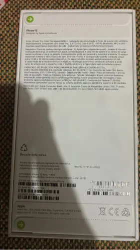 iPhone 15 128 lacrado