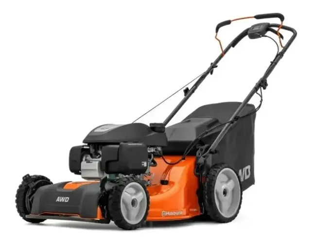 Cortador Grama Husqvarna Lc353awd Com Recolhedor Tração 4x4 Cor Laranja-escuro