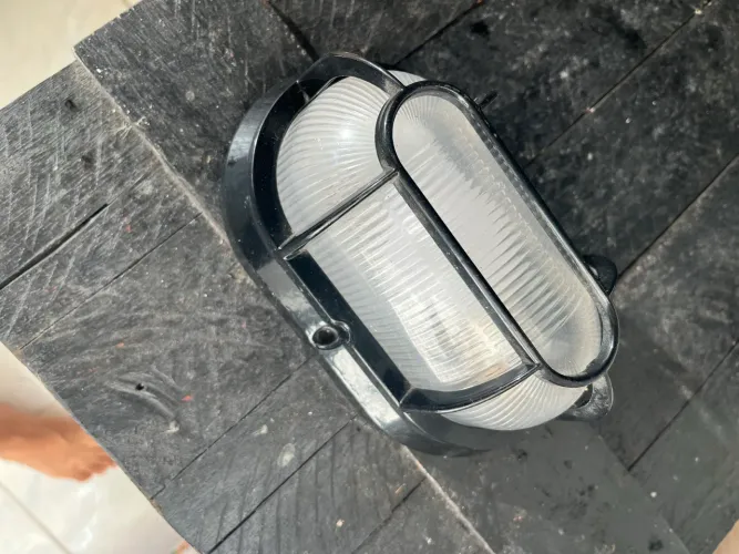 Tartaruga de parede luminária