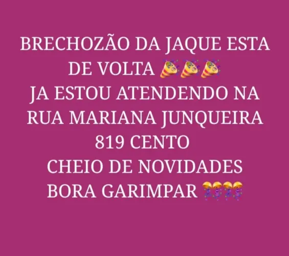 Brechó da Jaqueline