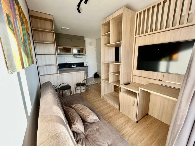 Apartamento com 1 dormitório para alugar, 33 m² por R$ 2.730,00/mês - Chácara Peccioli - J