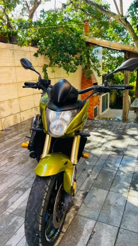 CB 600f Hornet 2012- VERDE COR MAIS LINDA DAS HORNET