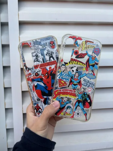 Capinhas GoCase - Homem Aranha e Superman