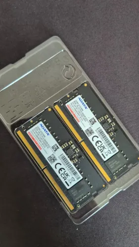 Memória RAM DDR5 16GB (2x8GB) SODIMM 5600MHz Notebook