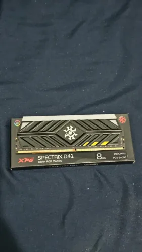 Memória RAM XPG Spectrix D41 TUF Gaming RGB 1x 8GB DDR4 3000mhz