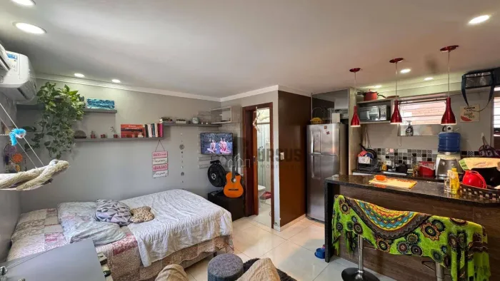 Kitnet com 1 dormitório à venda, 27 m² por R$ 298.000,00 - Umuarama - Ubatuba/SP