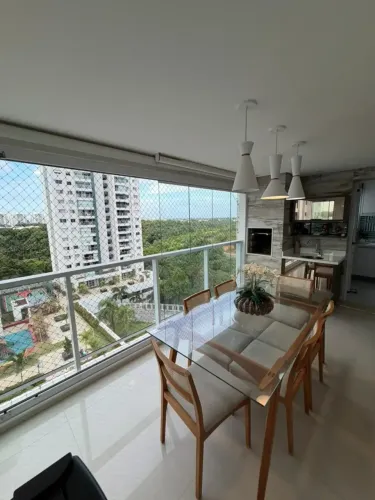 Lindo apartamento á venda em Patamares - Greenville Atmos, 116m², 2/4 com sala ampliada, v