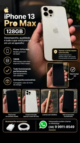 IPHONE 13 PRO MAX 128 GB