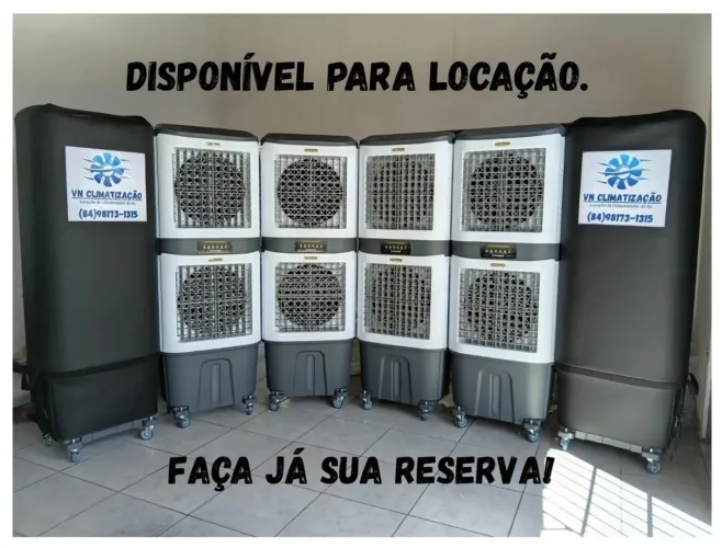 CLIMATIZADOR DE AR PORTÁTIL (LOCAÇÃO)