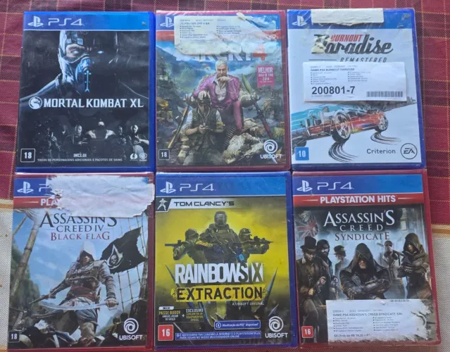 Jogos de PS4 e PS5