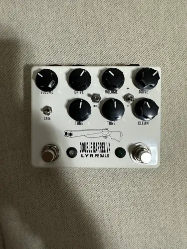 Pedal Overdrive Double Barrel V4 Ly Rock - Clone JHS