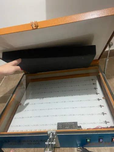 Mesa reveladora serigrafia
