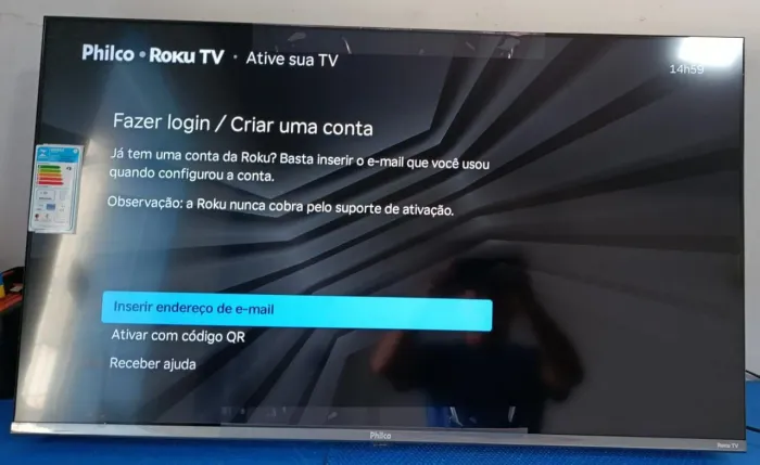 Tv 43" Philco nova